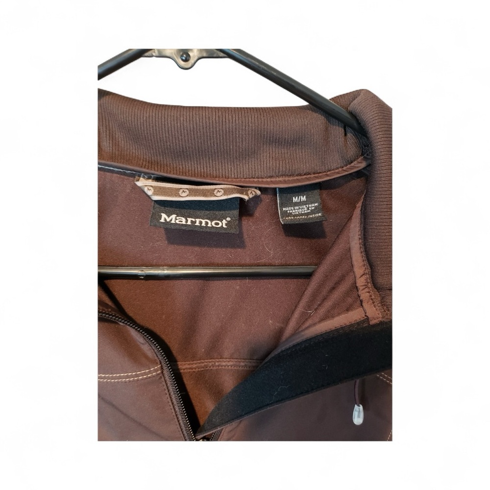 Marmot Women's Soft Shell Dark Brown Jacket Size Md - Picture 4 of 5
